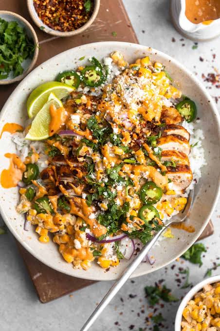 VEGGIE Mexican Chipotle Shicken Bowl