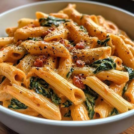 CAJUN RED PEPPER CREAM PENNE