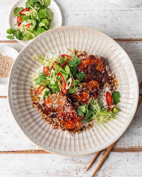SWEET JACK DANIEL’S SESAME CHICKEN