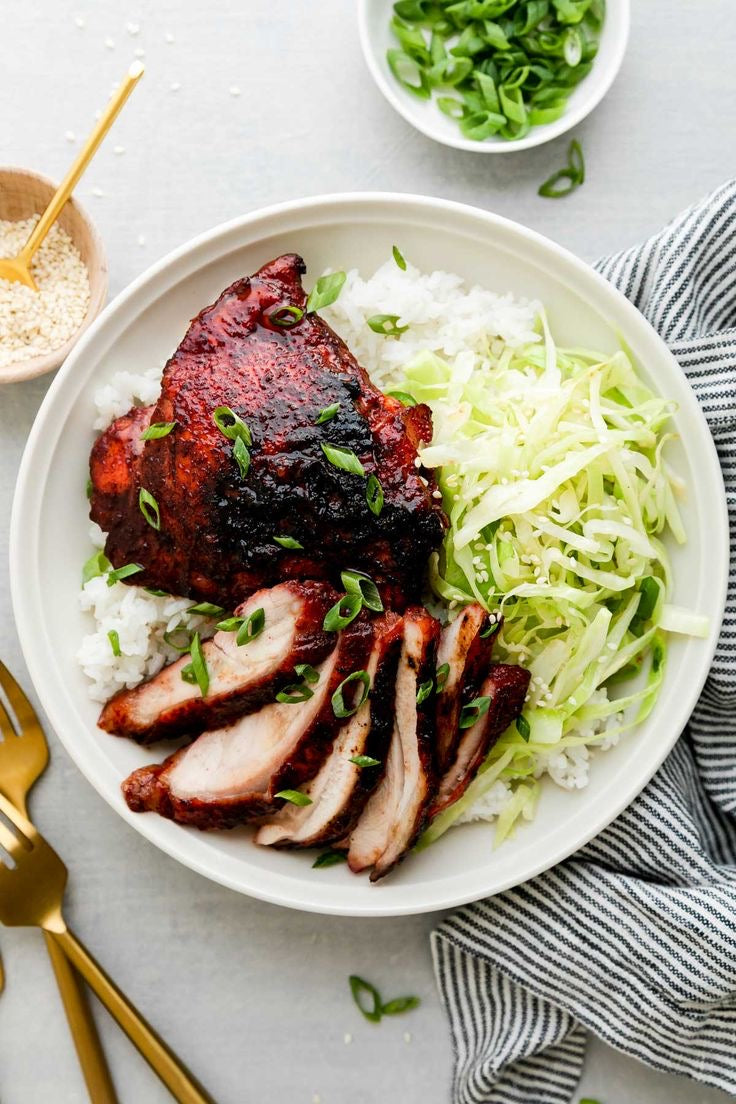 CHAR SIU BOURBON CHICKEN