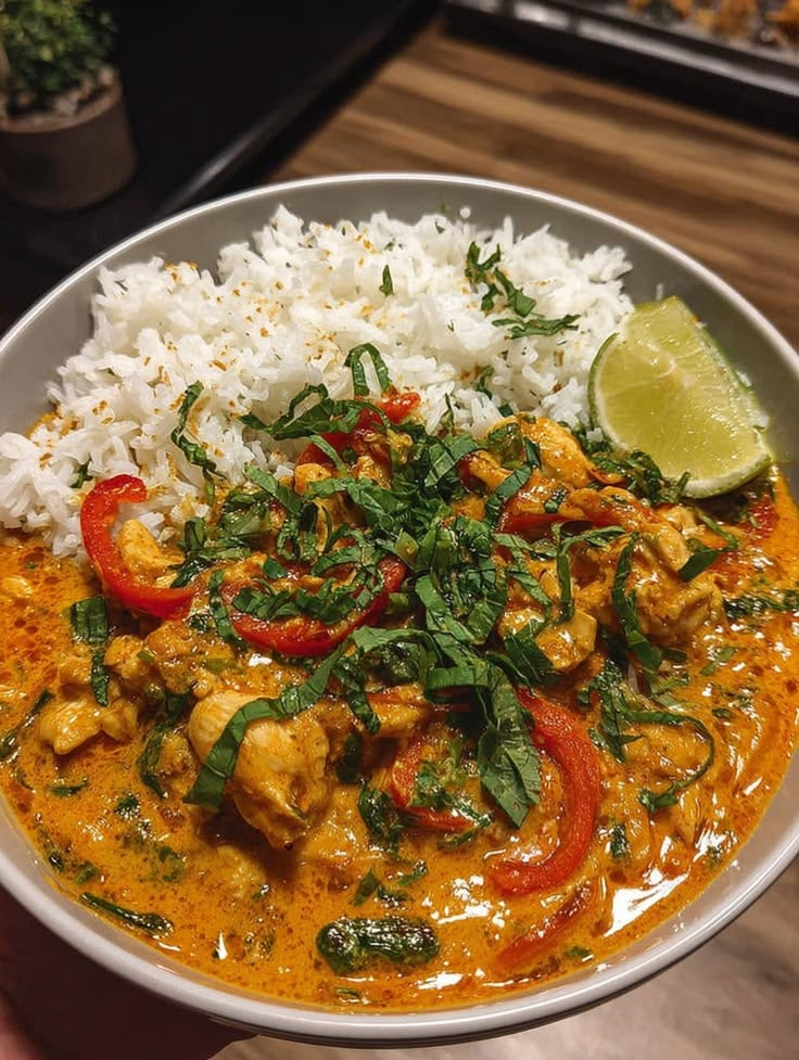 Red Thai curry