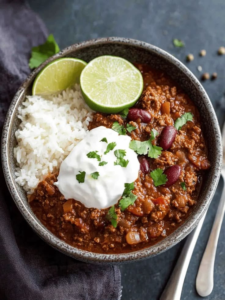 Rustic Beef Mexican Chilli