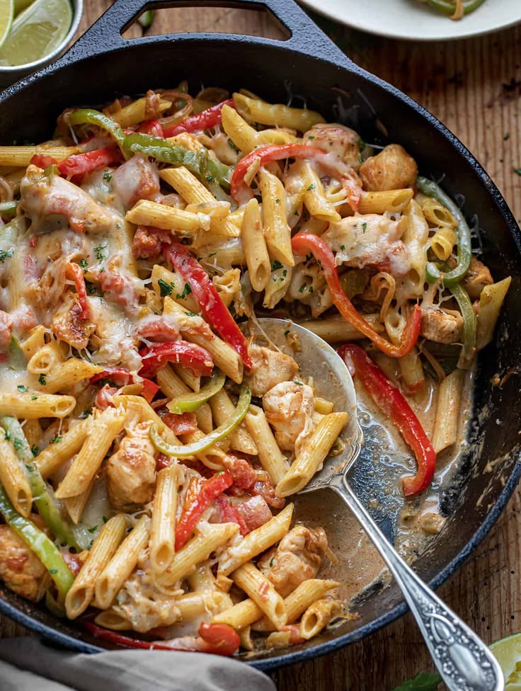 FAJITA STYLE CHICKEN PENNE