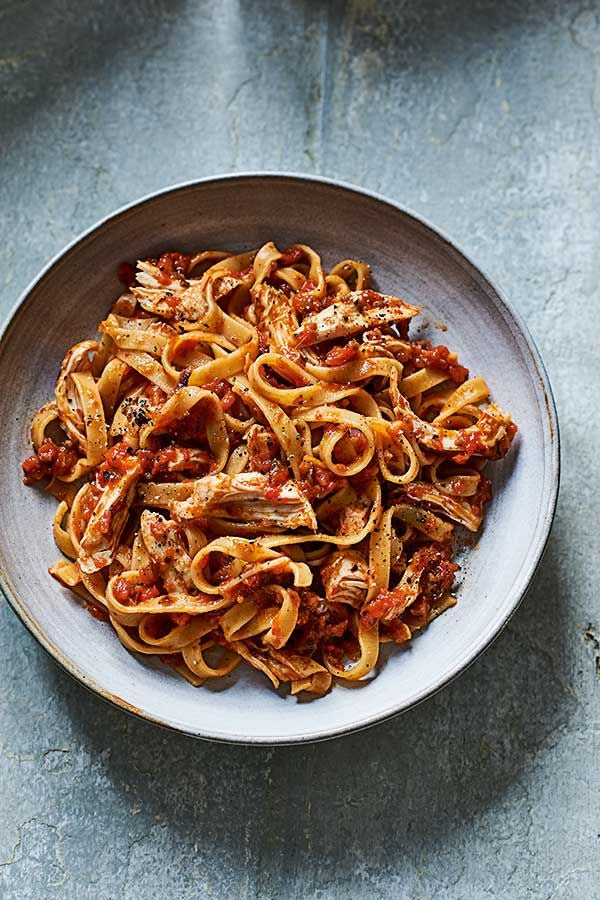 THE MEAT FEAST TAGLIATELLE