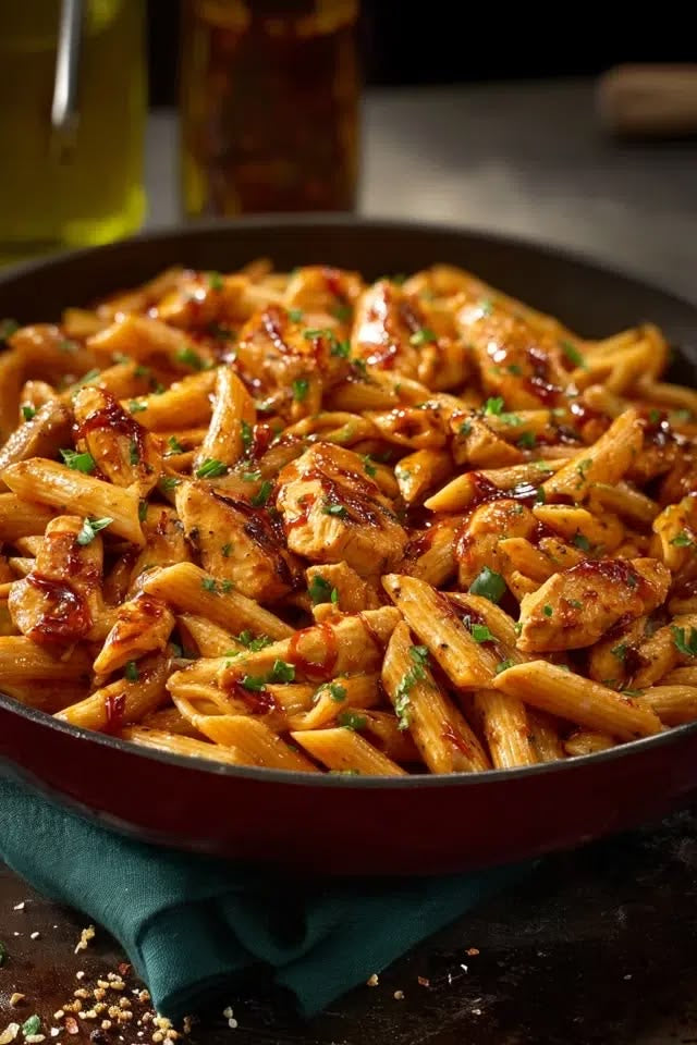 HUNTERS CHICKEN PENNE