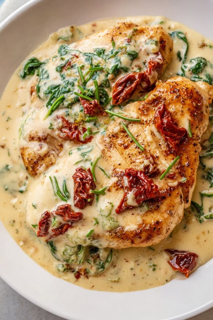 Tuscan Pulled Chicken