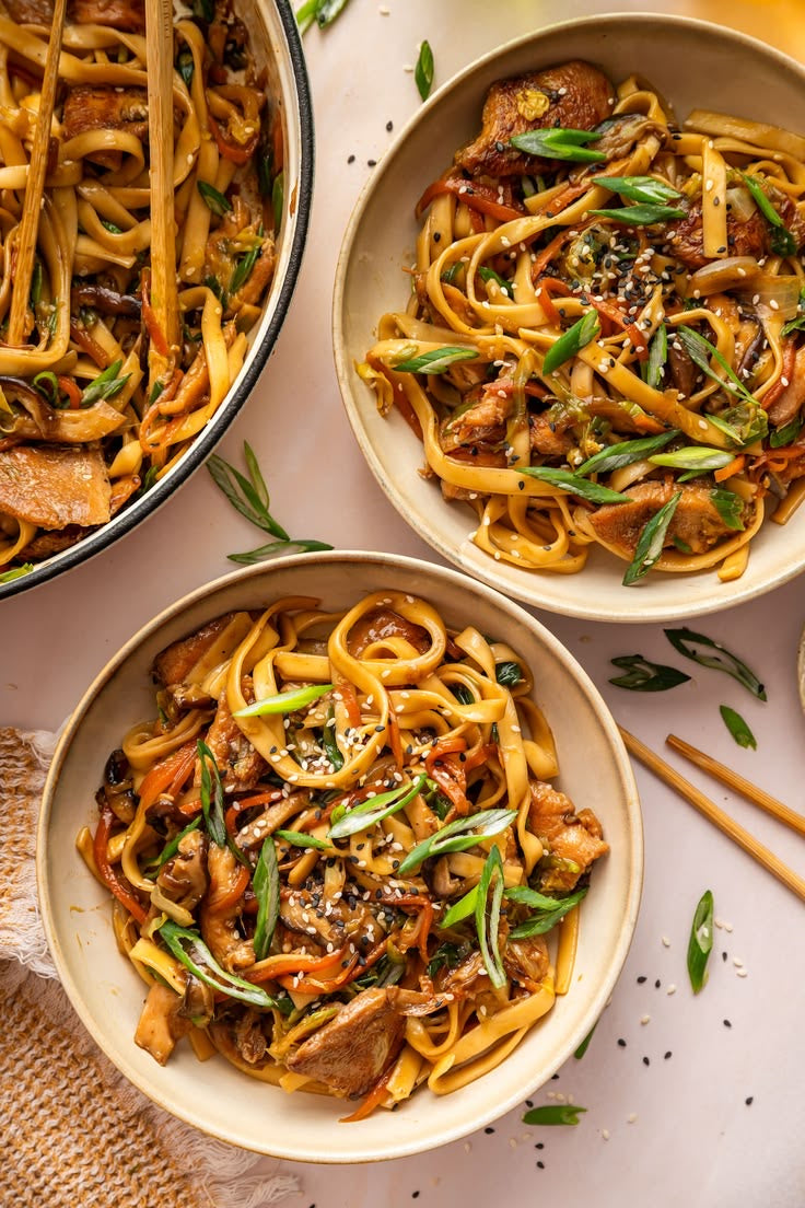 Five-Spice Turkey Teriyaki Noodles