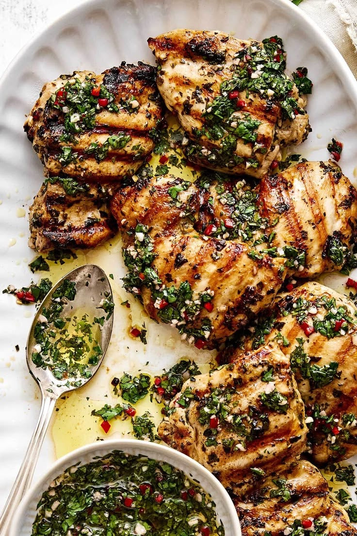 Chimichurri Griddled Chicken