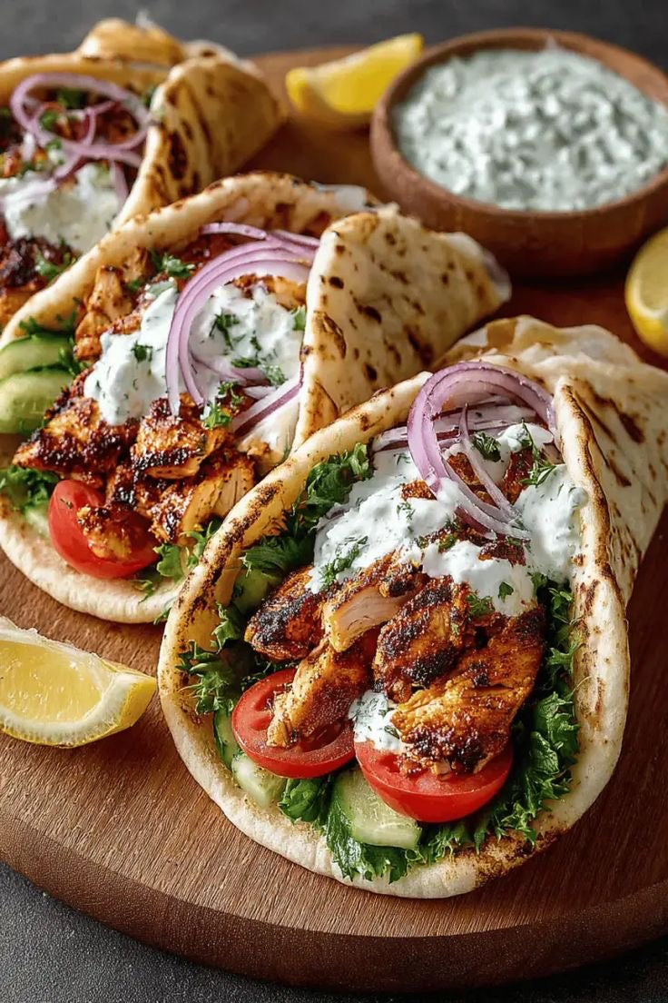 Gyros Chicken Burrito